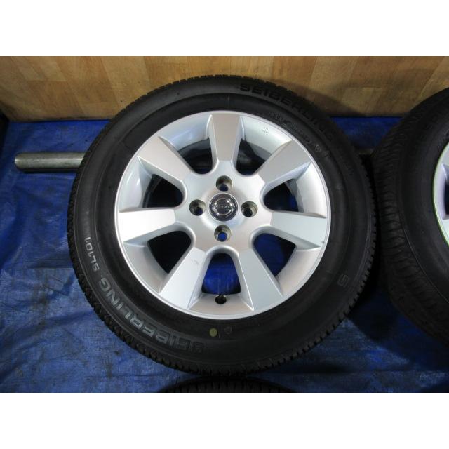 激安即決 ! 日産純正ホイール 15-5.5J 4H/100 ET40 + BRIDGESTONE 185
