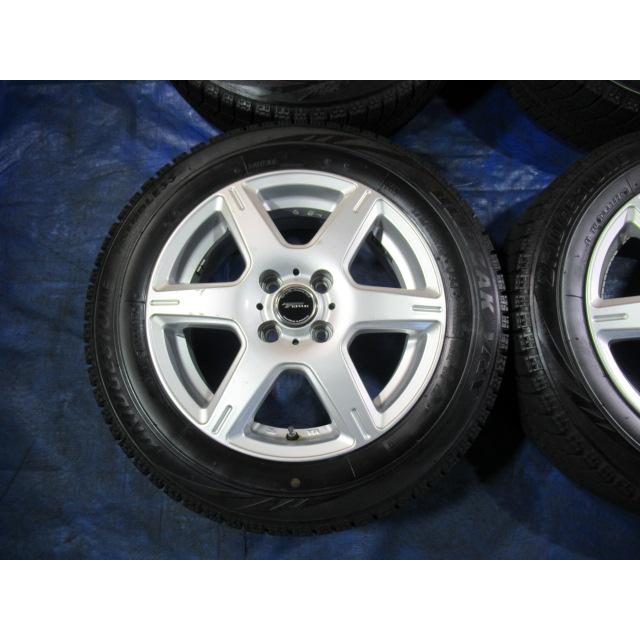 激安即決！TOPRUN 15-6J 4H/100 ET45 + 冬タイヤ VRX 175/65R15 中古4 