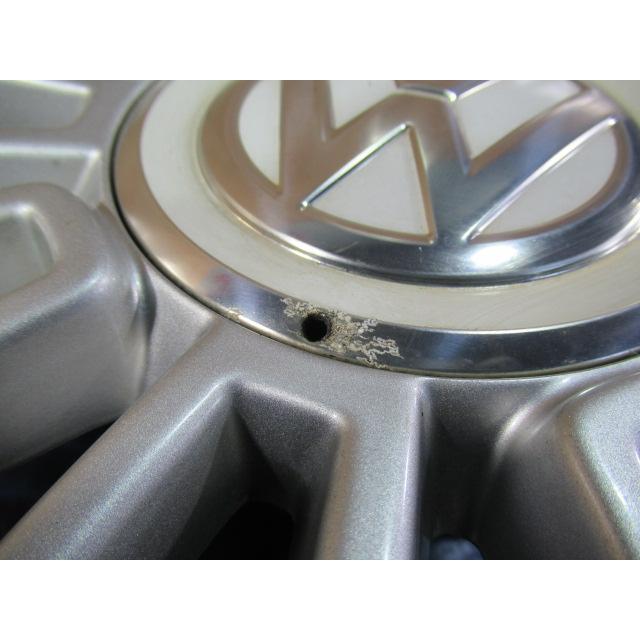 歪みチェック済み！フォルクスワーゲン純正アルミホイール 15