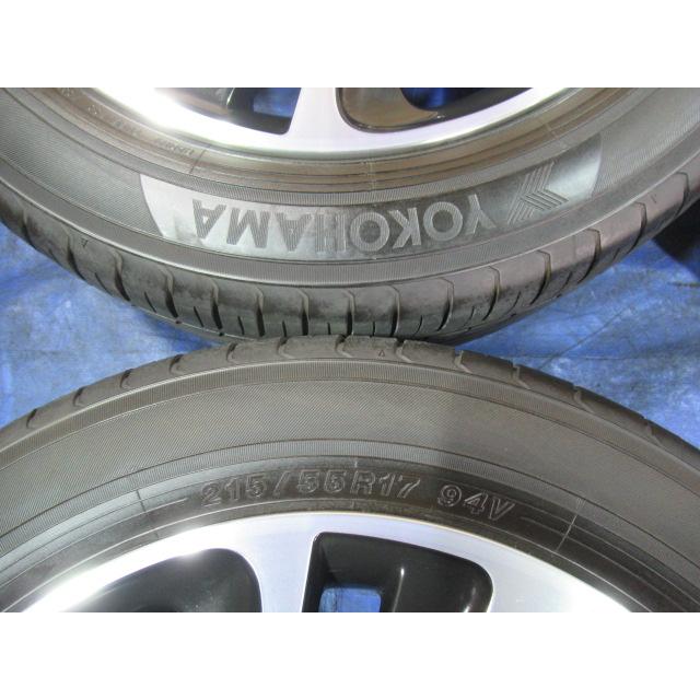 シトロエン純正 17-7.5J 4H/108 ET29 + YOKOHAMA 215/55R17 2020年製