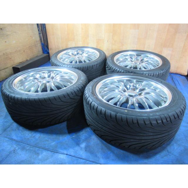 WORK Seeker 17-7J 5H/114.3 F/ET48 R/ET35 + KENDA 225/45R17！中古4