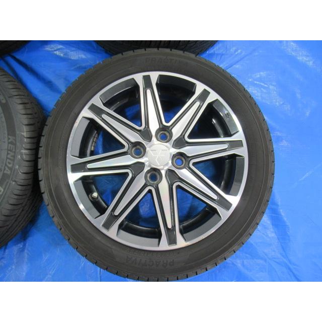 アルトターボRS、165/55R15、純正ホイールセット KENDAタイヤ
