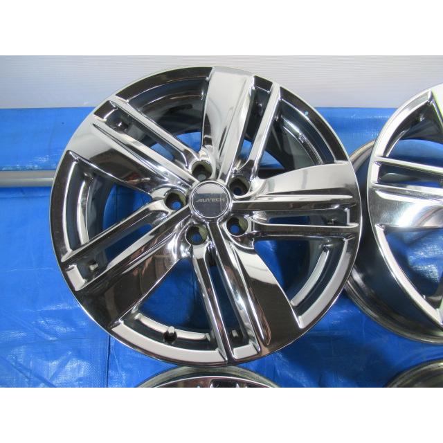 歪みチェック済み！日産純正 AUTECH 18-7.5J 5H/114.3 ET55 中古4本 
