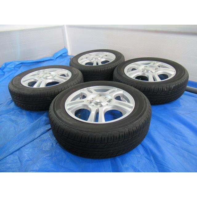 weds JOKER 13-4B 4H/100 ET42 + YOKOHAMA 155/65R13 2022年製！中古4