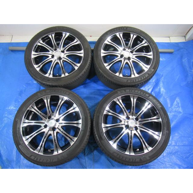 IMPUL Aura 17-6.5J 4H/100 ET40 + MICHELIN PRIMACY4 215/45R17 中古4 