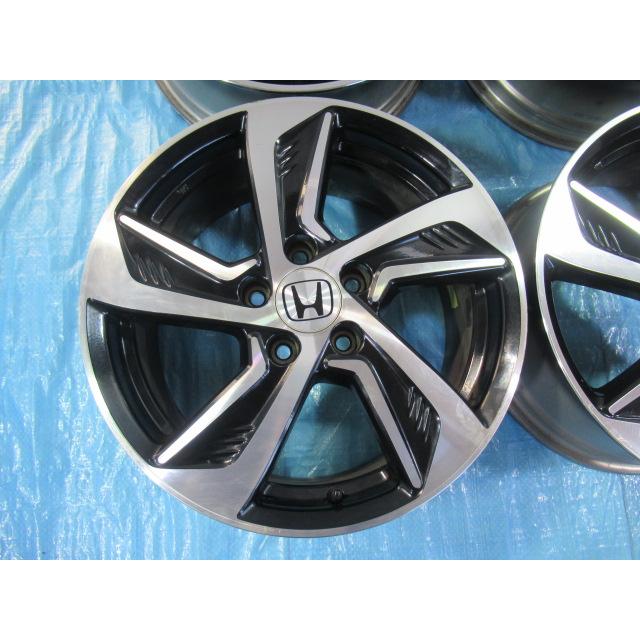 歪みチェック済 ホンダ純正 17-7J 114.3 5H +55 中古4本！ヴェゼル