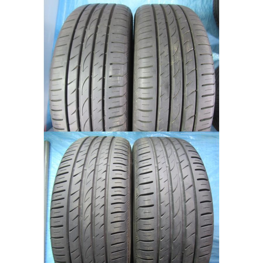ホンダ純正 アルミ ENKEI 18-7J 5H/114.3 ET55 + 225/50R18 2024年製 