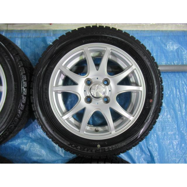 Fang 14-4.5J 4H/100 ET45 + 冬タイヤ DUNLOP 155/65R14 タント