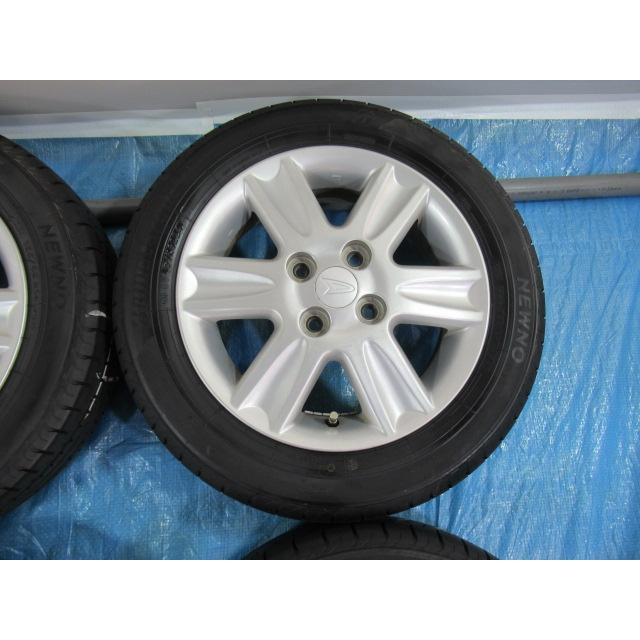 ダイハツ 14-4.5J 4H/100 ET45 + BRIDGESTONE 155/65R14 2024年製 中古