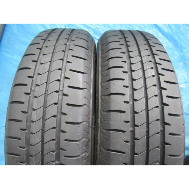 ダイハツ 14-4.5J 4H/100 ET45 + BRIDGESTONE 155/65R14 2024年製 中古