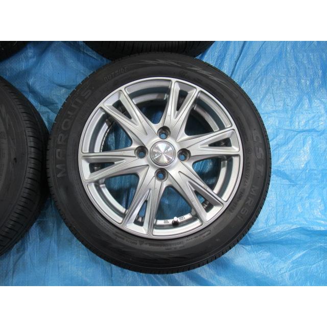 155/65R14 夏タイヤ ホイール MRワゴン ラパン スペーシア ワゴンR