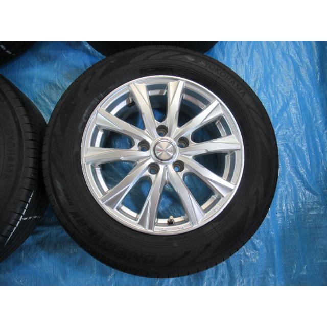 コウ⭐︎YOKOHAMA⭐︎ タイヤ&ホイール　205/65R16 ④ 205/65R16 夏タイヤ YOKOHAMA JOKER 16インチ 6.5J 5H/114.3 ET40 中古