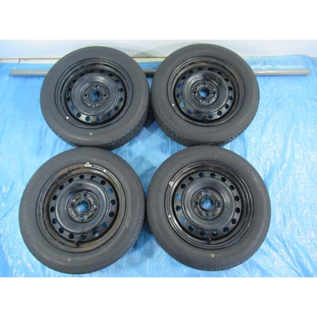 165/65R14 夏タイヤ トヨタ ダイハツ 鉄 純正 14インチ 5J 4H/100 ET35 
