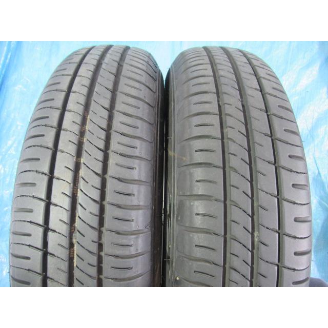 145/80R13 夏タイヤ DUNLOP GIRO 13インチ 4.5B 4H 100 ET45 中古4本 