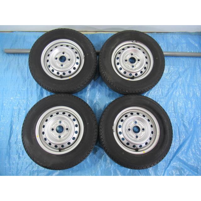 145/80R12 80/78N LT 6PR 夏タイヤ YOKOHAMA 鉄ホイール 12インチ 3.5B 