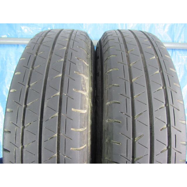 165/80R13 90/88N LT 6PR YOKOHAMA BluEarth-van RY55 日産 鉄ホイール 