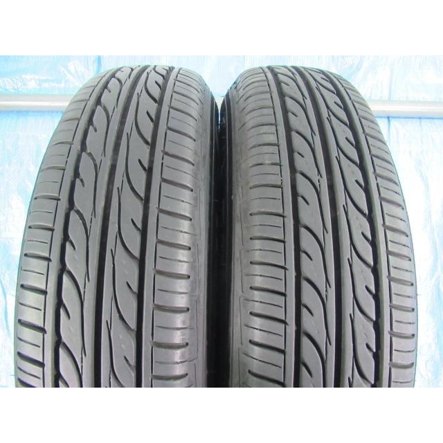 145/80R13 夏タイヤ DUNLOP BIGWAY 13インチ 4B 4H 100 ET43 中古4本 