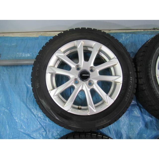 155/65R14 スタッドレスタイヤ KOSEI 14インチ 4.5J 4H/100 ET45 MR