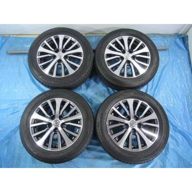 195/60R16 夏タイヤ GOODYEAR 日産純正 ENKEI 16インチ 6J 5H/114.3 