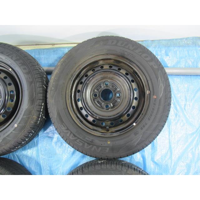 145/80R13 夏タイヤ DUNLOP ダイハツ純正鉄 13インチ 4B 4H/100 ET45