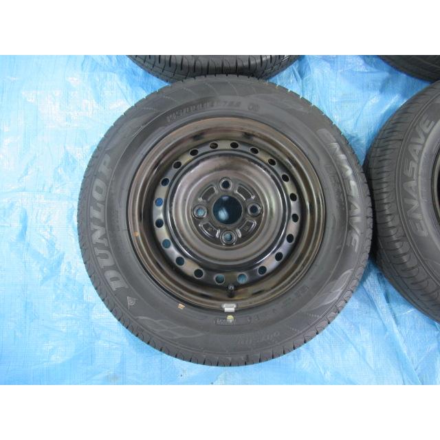 ① ダイハツ純正 夏 145/80R13 タント ムーヴ ミラ コンテ ココア 145/80R13 夏タイヤ DUNLOP ダイハツ純正鉄 13インチ 4B 4H/100 ET45