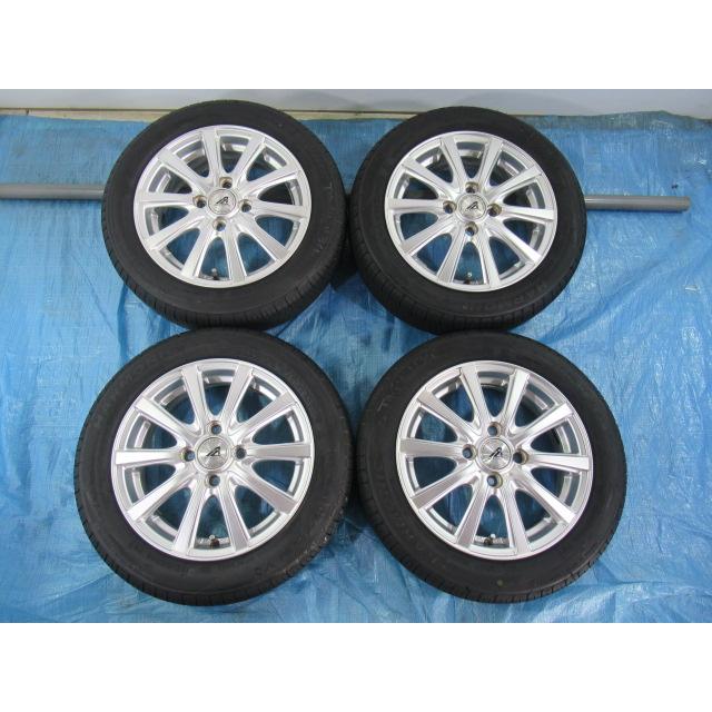 155/65R14 夏タイヤ AZSPORTS 14インチ 4.5J 4H/100 ET43 MRワゴン 