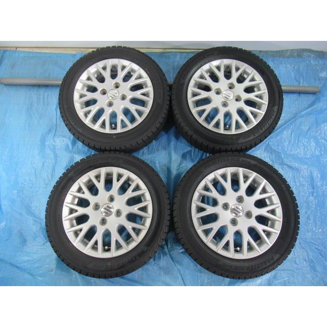 155/65R14 スタッドレスタイヤ YOKOHAMA スズキ純正 14インチ 4.5J 4H 