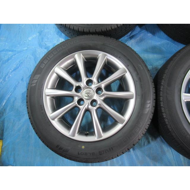 215/60R17 夏タイヤ トヨタ純正 17インチ 7J 5H/114.3 ET51 2023年製