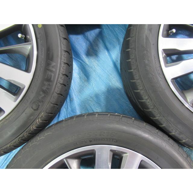 185/55R16 夏タイヤ BRIDGESTONE ホンダ純正 16インチ 6J 4H/100 ET53