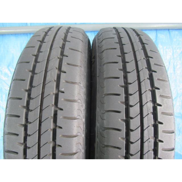 145/80R13 夏タイヤ BRIDGESTONE ダイハツ純正鉄 13インチ 4B 4H/100