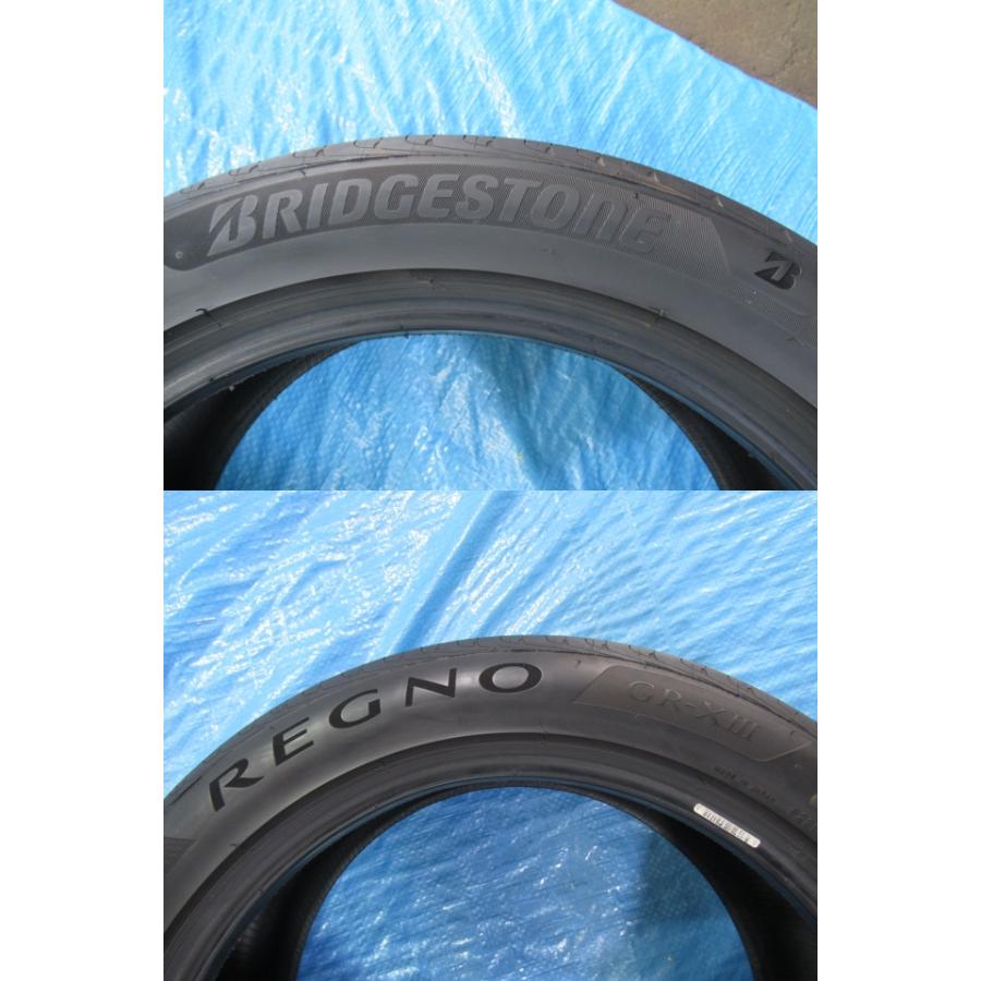 245/45R18 100W BRIDGESTONE REGNO GR-XIII エア漏れ点検済 バリ溝9分