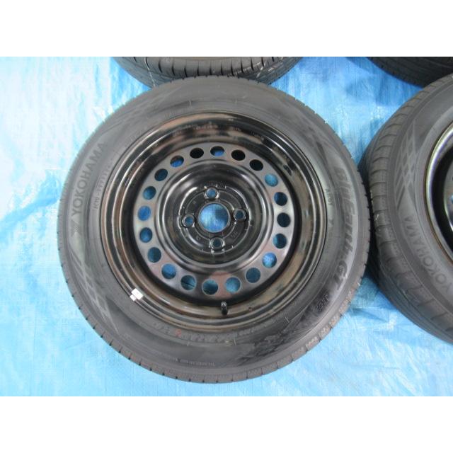 175/65R15 夏タイヤ YOKOHAMA ホンダ純正 鉄 15インチ 5.5J 4H/100