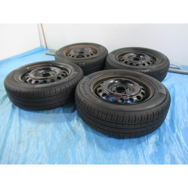 175/65R14 夏タイヤ YOKOHAMA 日産純正鉄 14インチ 5J 4H/100 ET45