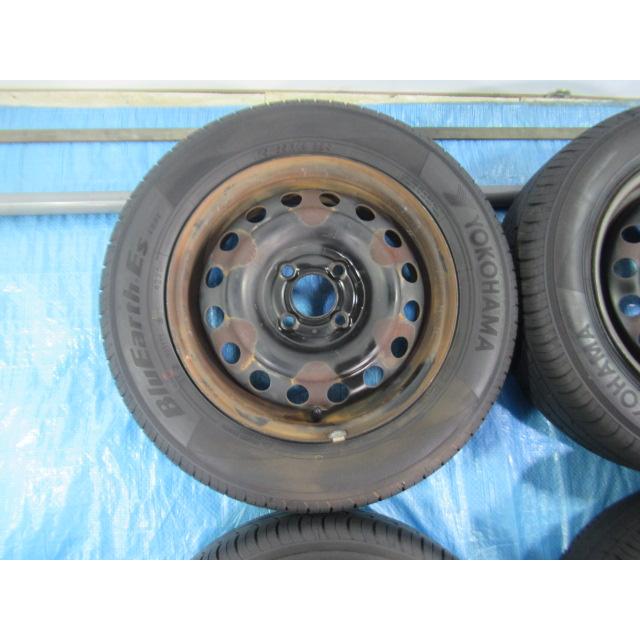 175/65R14 夏タイヤ YOKOHAMA 日産純正鉄 14インチ 5J 4H/100 ET45