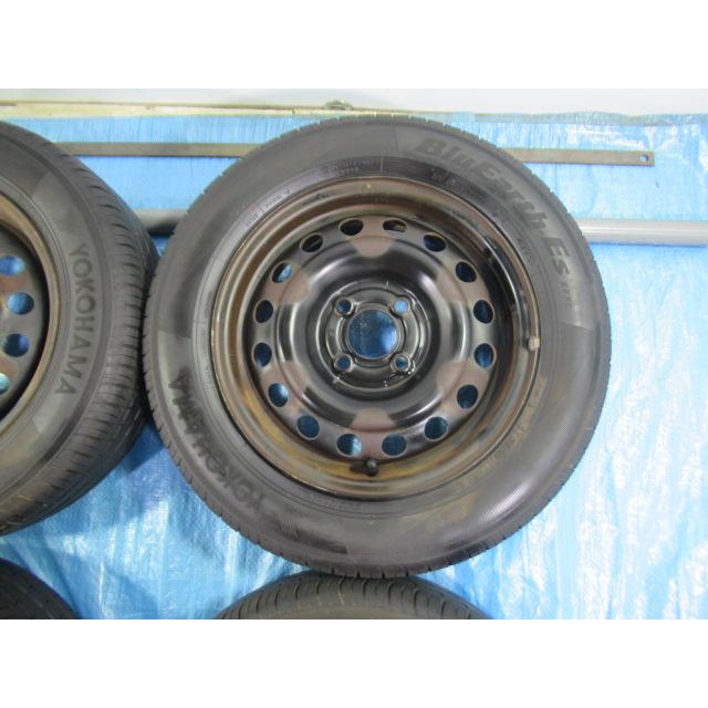 175/65R14 夏タイヤ YOKOHAMA 日産純正鉄 14インチ 5J 4H/100 ET45