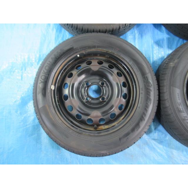 175/65R14 夏タイヤ YOKOHAMA 日産純正鉄 14インチ 5J 4H/100 ET45