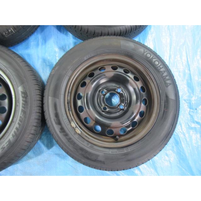 175/65R14 夏タイヤ YOKOHAMA 日産純正鉄 14インチ 5J 4H/100 ET45