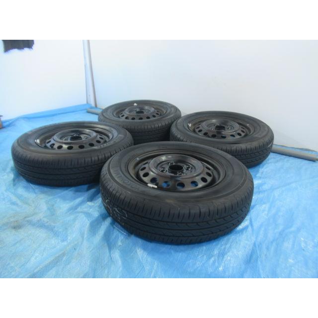 145/80R13 夏タイヤ YOKOHAMA スズキ純正 鉄 13インチ 4B 4H/100 ET45