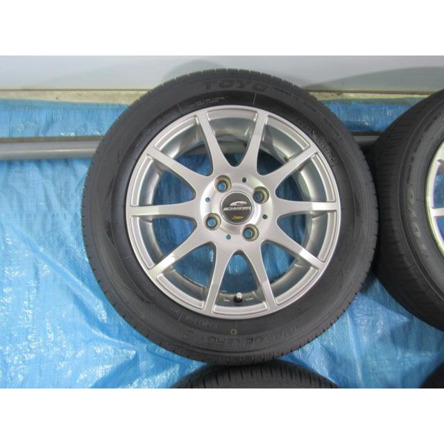 155/65R14 夏タイヤ TOYO A-TECH 14インチ 4.5J 4H/100 ET43 MRワゴン