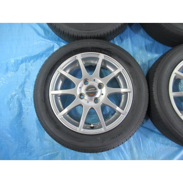 155/65R14 夏タイヤ TOYO A-TECH 14インチ 4.5J 4H/100 ET43 MRワゴン