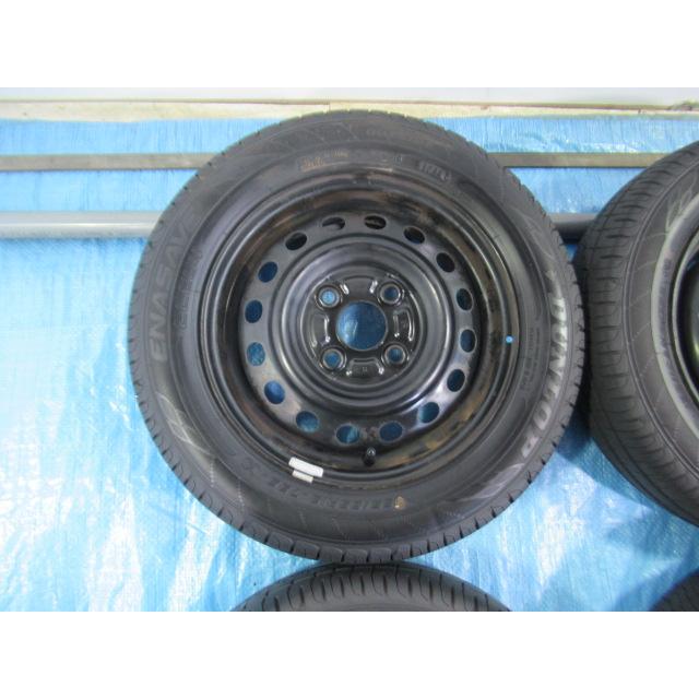 155/65R13 夏タイヤ DUNLOP 日産 純正鉄 13インチ 4B 4H/100 ET45 2025