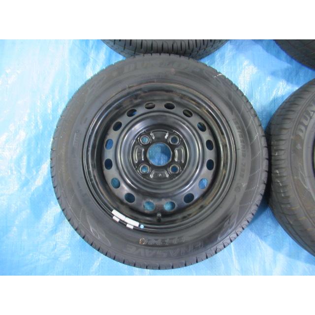 155/65R13 夏タイヤ DUNLOP 日産 純正鉄 13インチ 4B 4H/100 ET45 2025