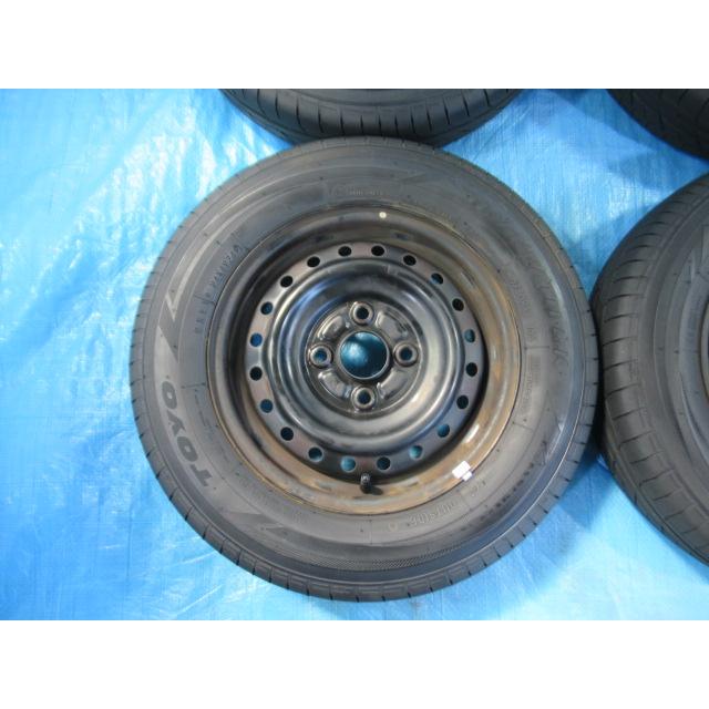 145/80R13 夏タイヤ TOYO ダイハツ純正鉄 13インチ 4B 4H/100 ET40