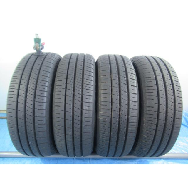 205/60R16 92H 夏タイヤ DUNLOP ENASAVE EC204 エア漏点検済 バリ溝9分