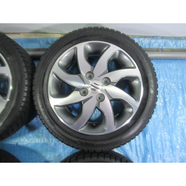 スズキ純正ホイル　165/55R14 165/55R14 オールシーズンタイヤ DUNLOP 日産 スズキ 純正 14インチ