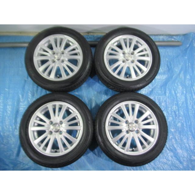 155/65R14 夏タイヤ 美品 SPORTVENAD 14インチ 4.5J 4H/100 ET45 MR