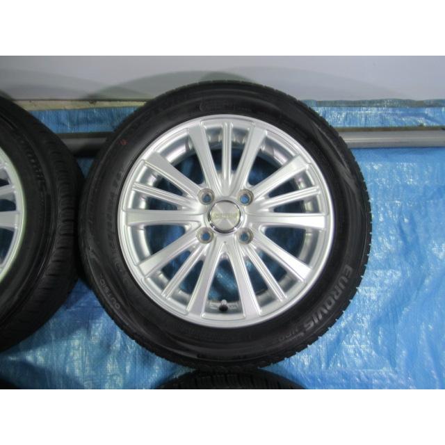 155/65R14 夏タイヤ 美品 SPORTVENAD 14インチ 4.5J 4H/100 ET45 MR