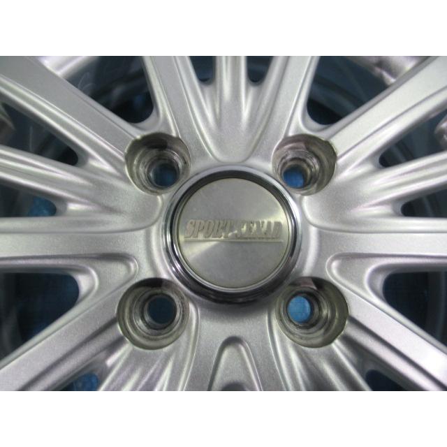 155/65R14 夏タイヤ 美品 SPORTVENAD 14インチ 4.5J 4H/100 ET45 MR