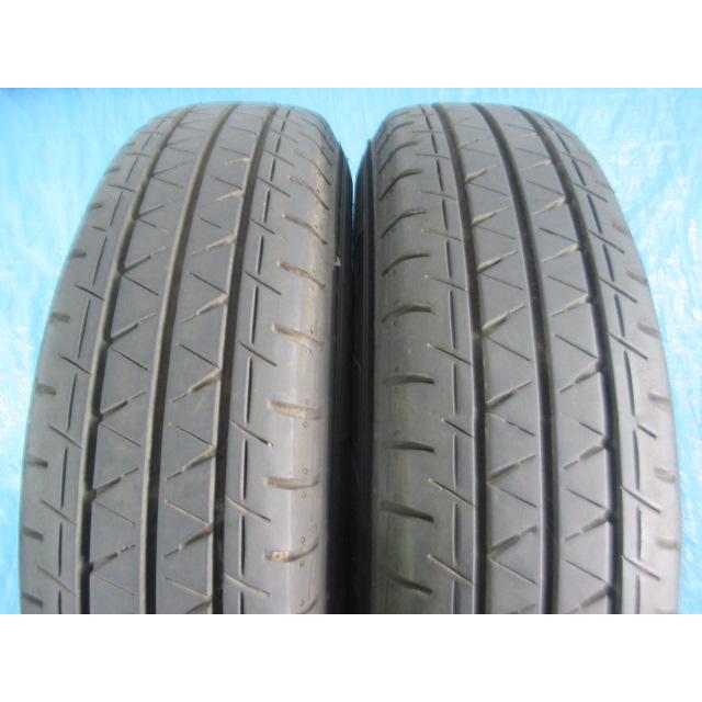 155/80R13 85/84N LT 6PR YOKOHAMA BluEarth-van RY55 日産 鉄ホイール