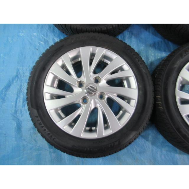 155/65R14 オールシーズンタイヤ LANDSAIL スズキ純正 14インチ 4.5J